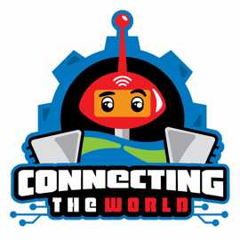 Logo "Conneting the World"