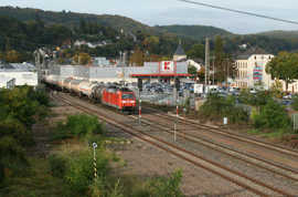 Güterzug in Trier-West