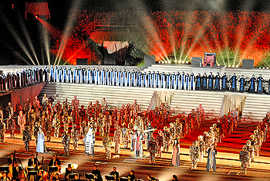 Nabucco-Premiere bei den Antikenfestspielen.