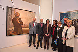 Eröffnung der Ausstellung Ikone Karl Marx: Kultbilder und Bilderkult
